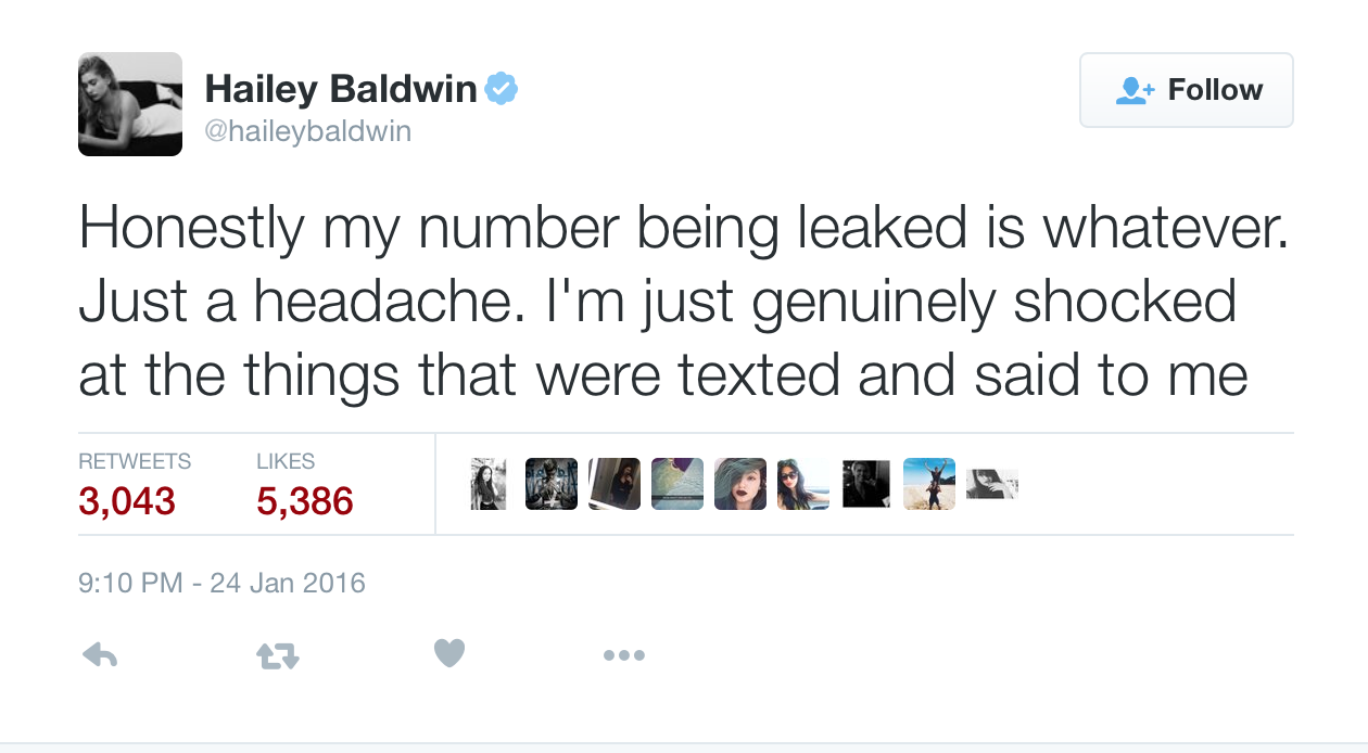Hailey Baldwin Leaked